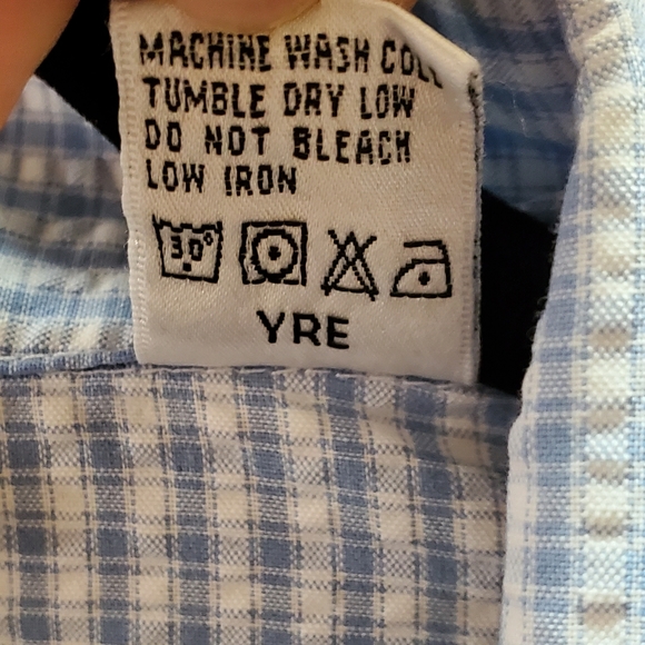 Draper's & Damon's Long Sleeve Button Up Shirt Size 3x - Picture 4 of 5